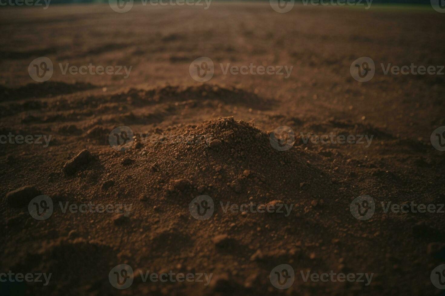 Soil. AI generated photo