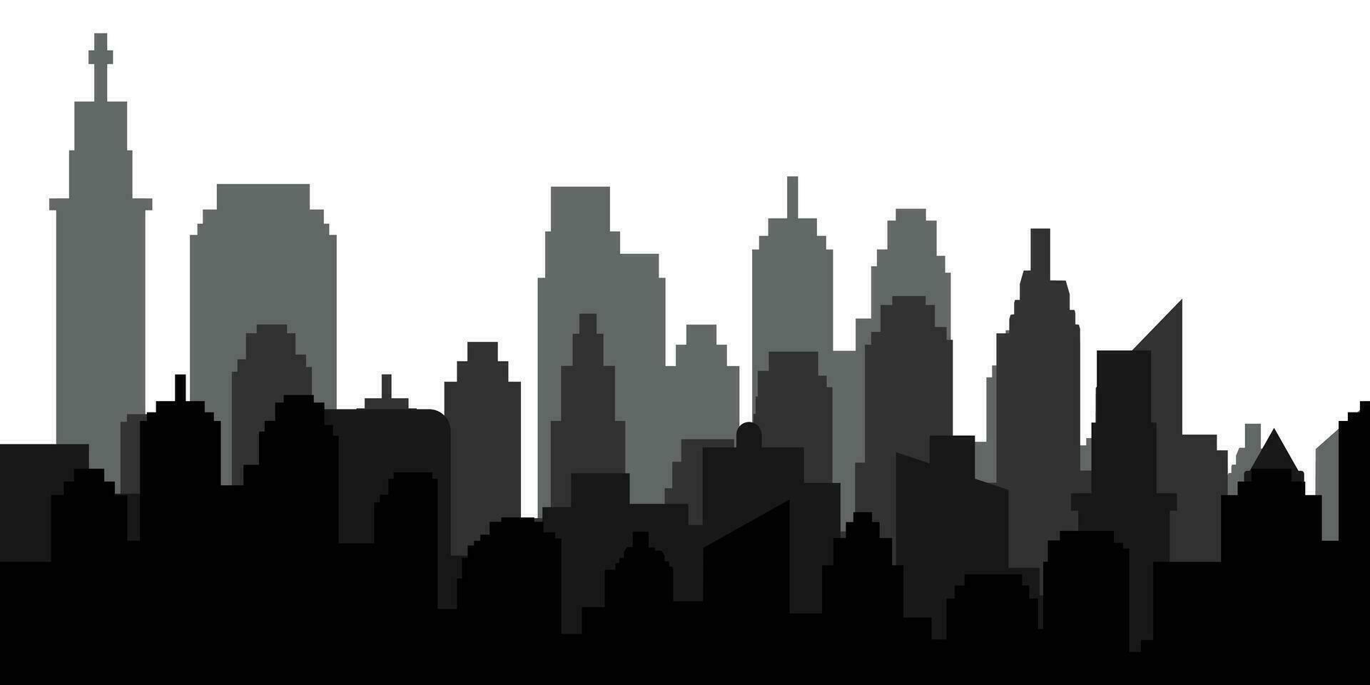 Modern City Skyline Vector illustration