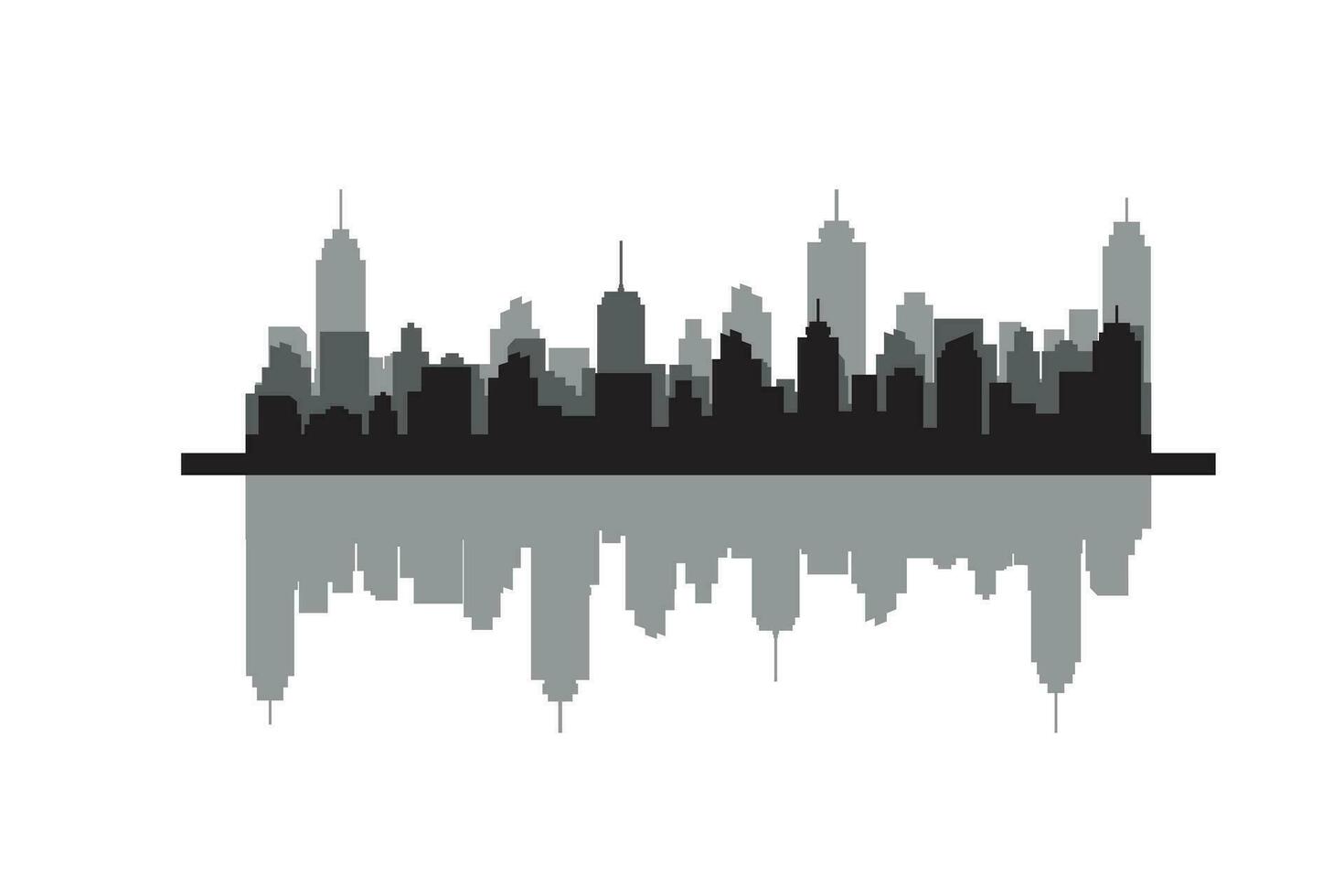 Modern City Skyline Vector illustration
