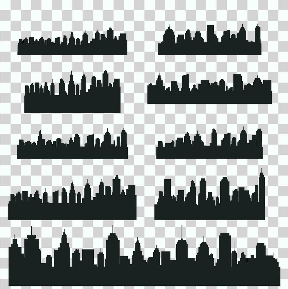 Modern City Skyline Vector illustration