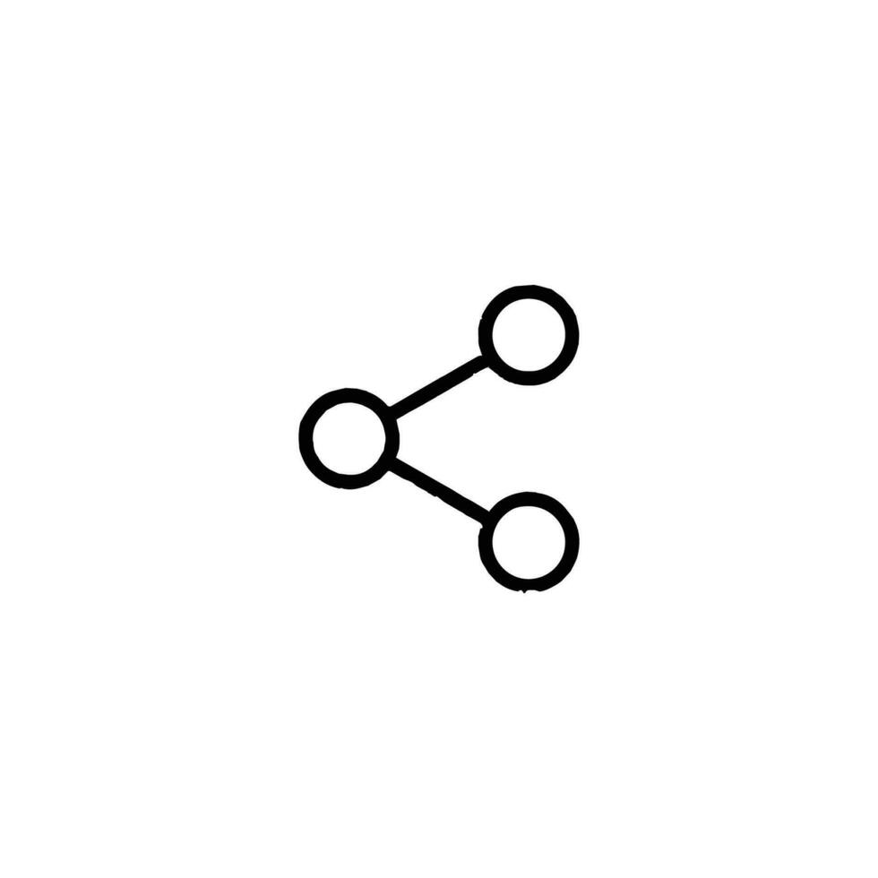 Share icon. Share button. Simple style search engine optimization company poster background symbol. Share brand logo design element. Share t-shirt printing. Vector for sticker.