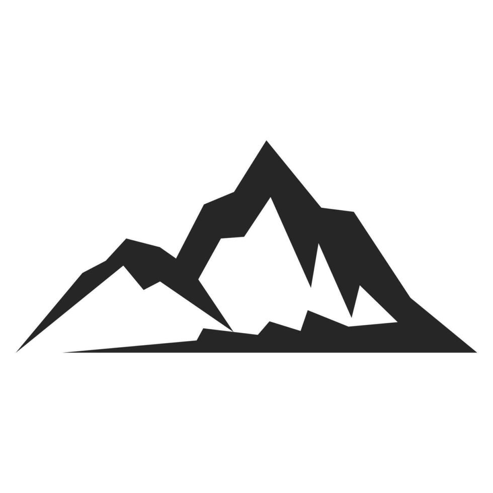 sencillo montaña logo diseño adecuado para al aire libre comunidad, montaña, o al aire libre Moda logo vector