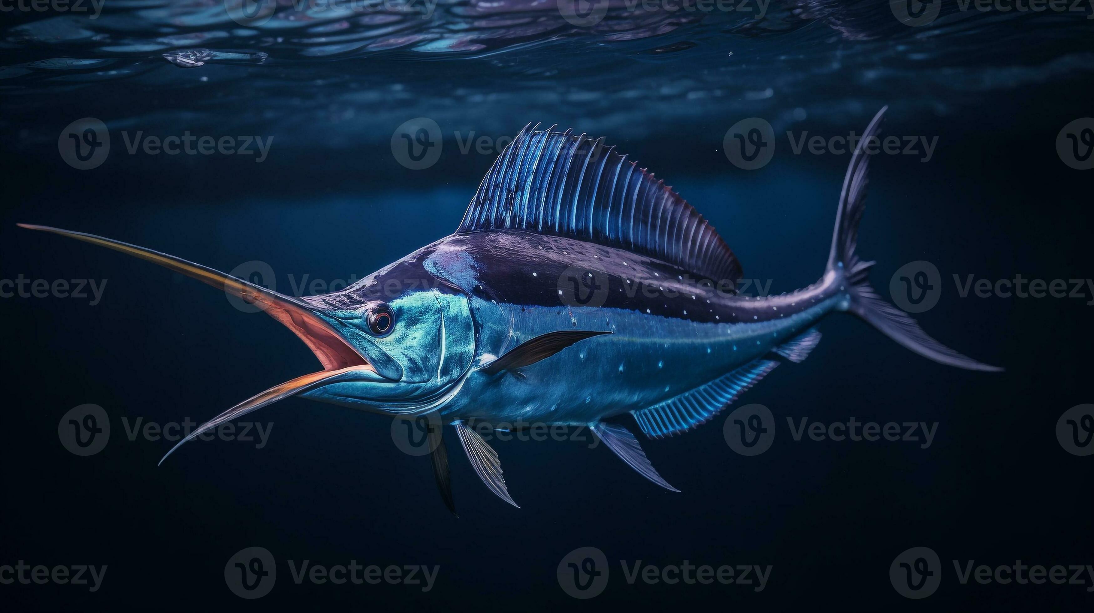 Wildlife photography of Photo of Swordfish. Generative AI 29264205