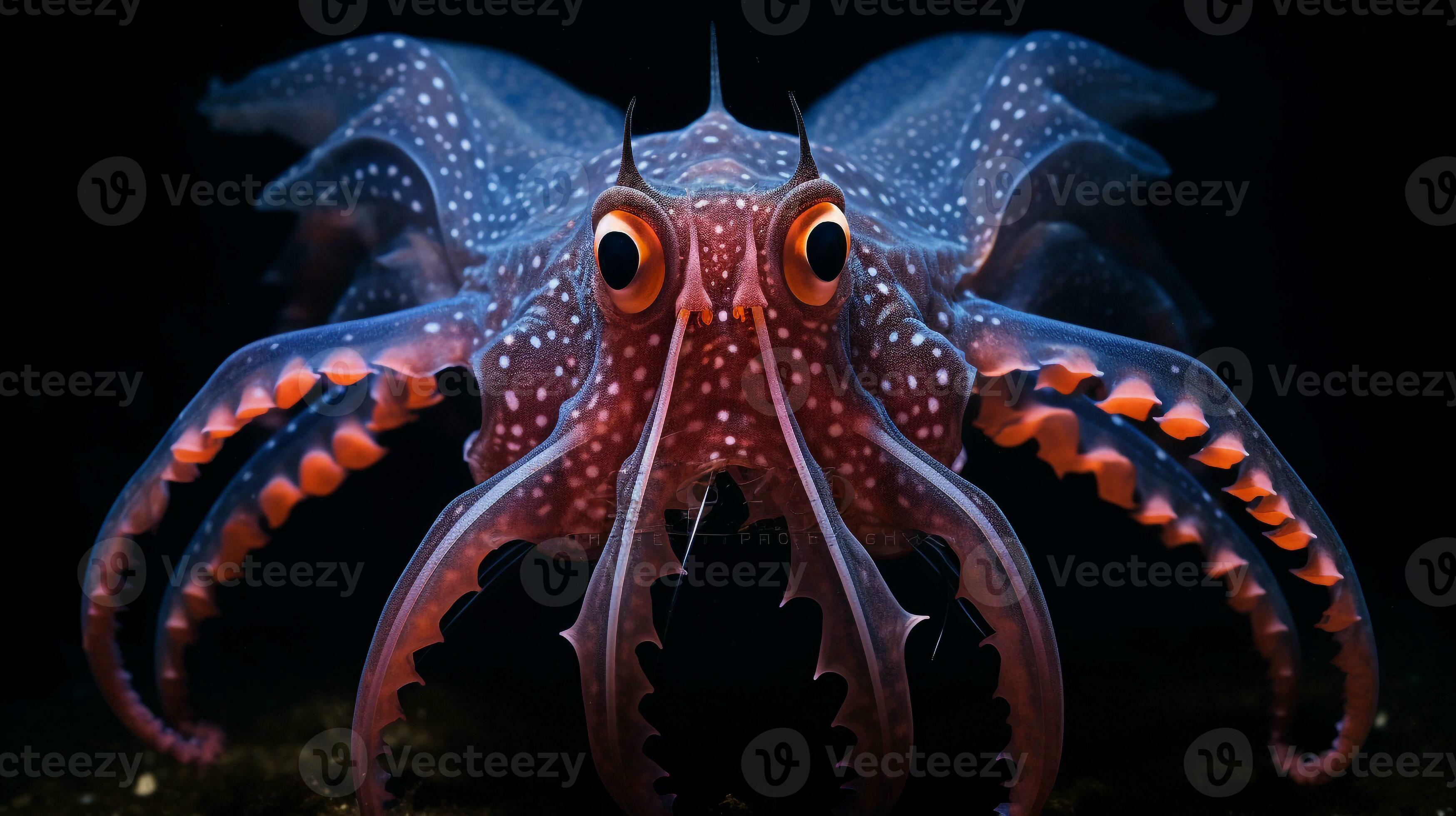 Wildlife photography of Photo of Vampire Squid. Generative AI 29264222