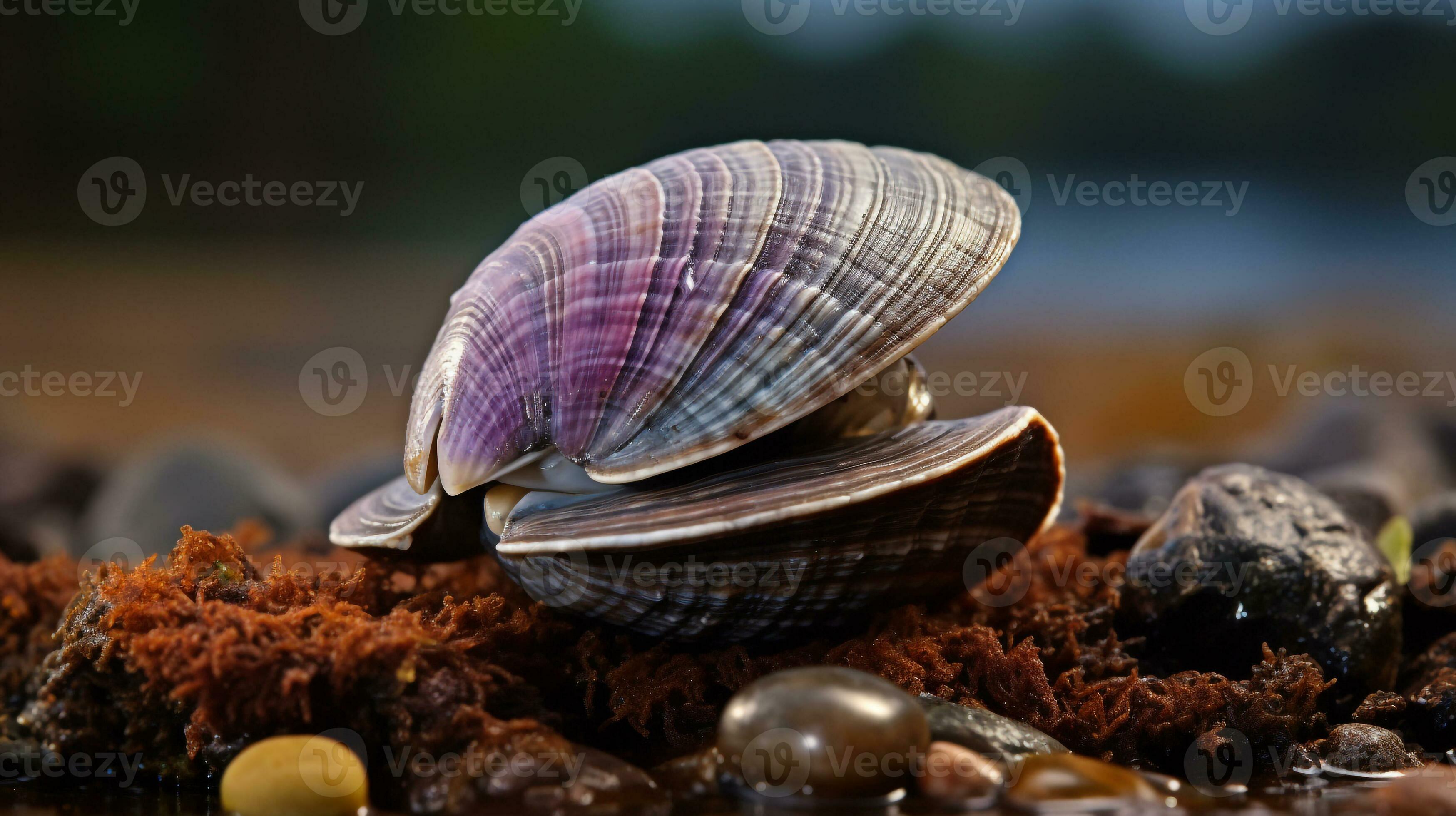 Wildlife photography of Photo of Quahog Clam. Generative AI 29264318
