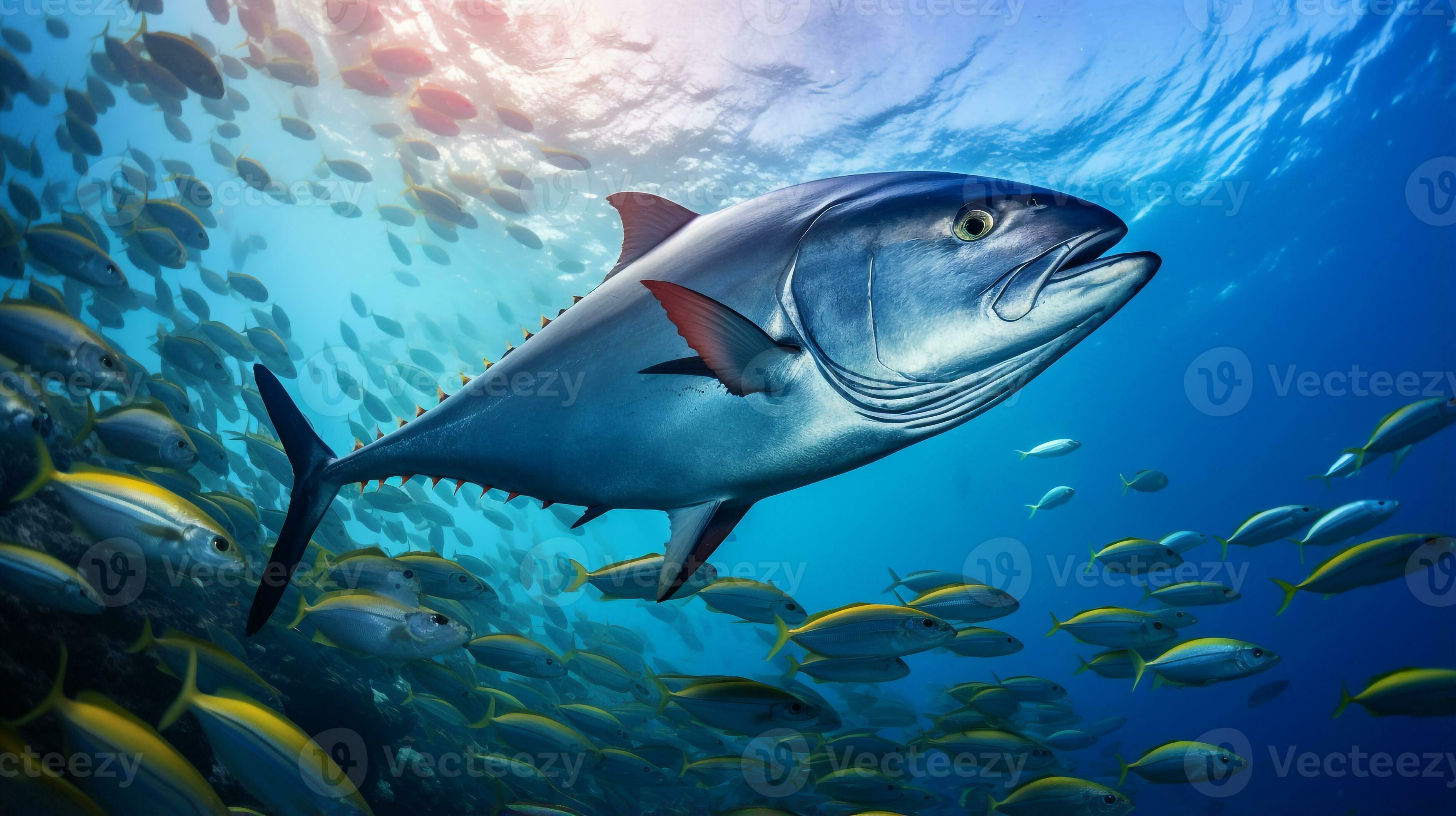 Unbelievable Yellowfin Tuna Caught Near This Coral Island - wfpqc41