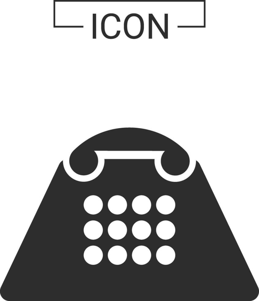 telephone and Phone call icon vector