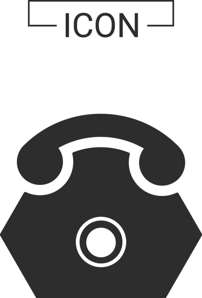 telephone and Phone call icon vector
