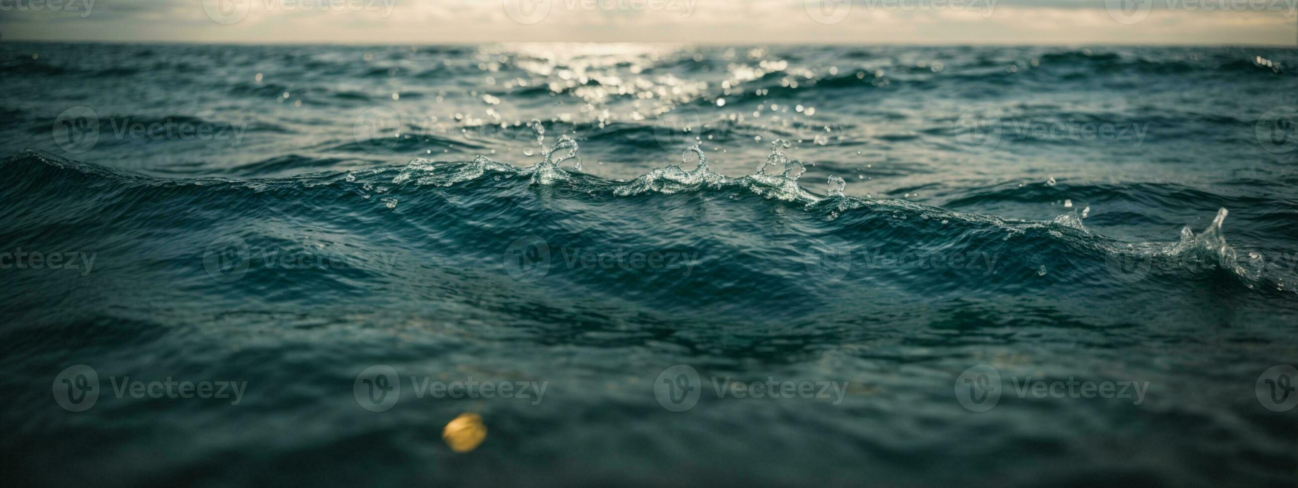 agua antecedentes. ai generado foto