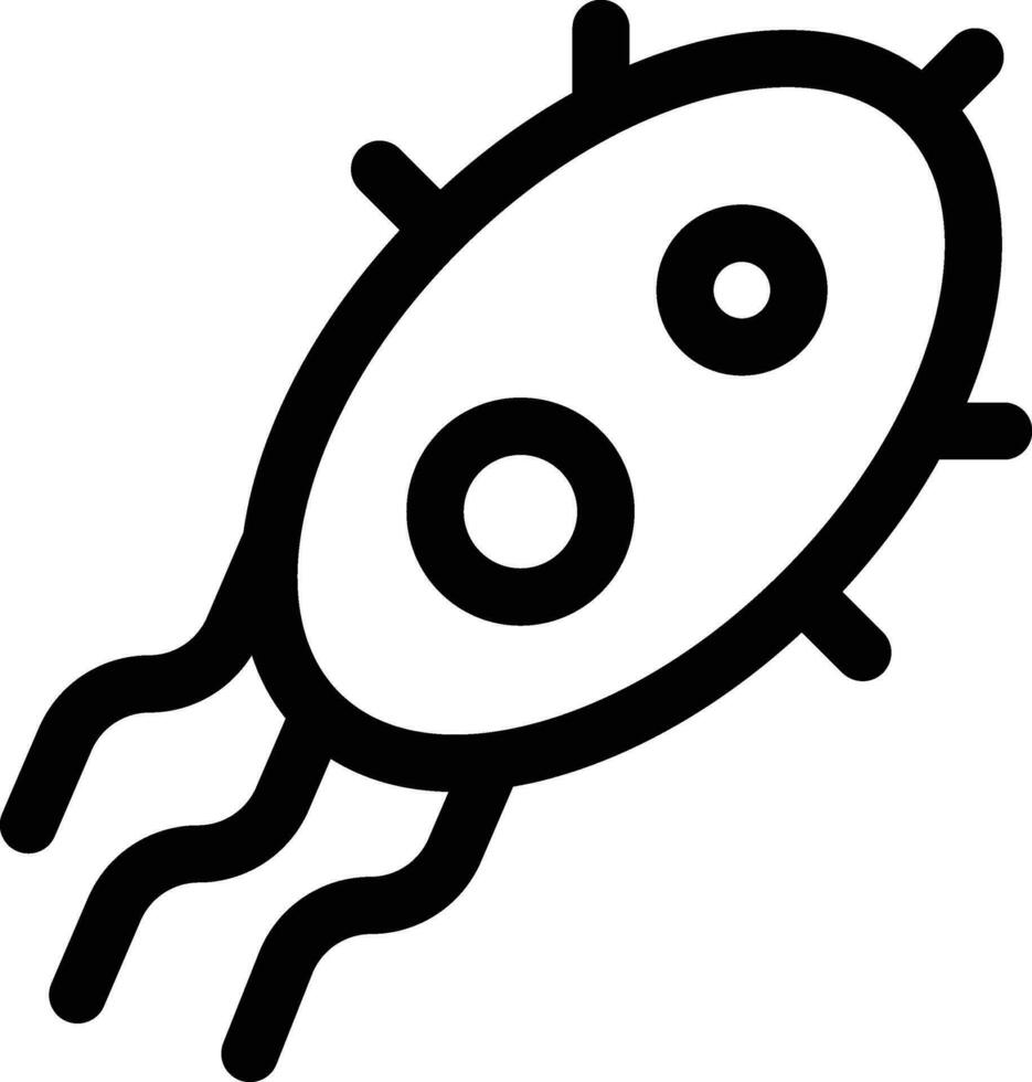012-bacteria icon for download .eps vector