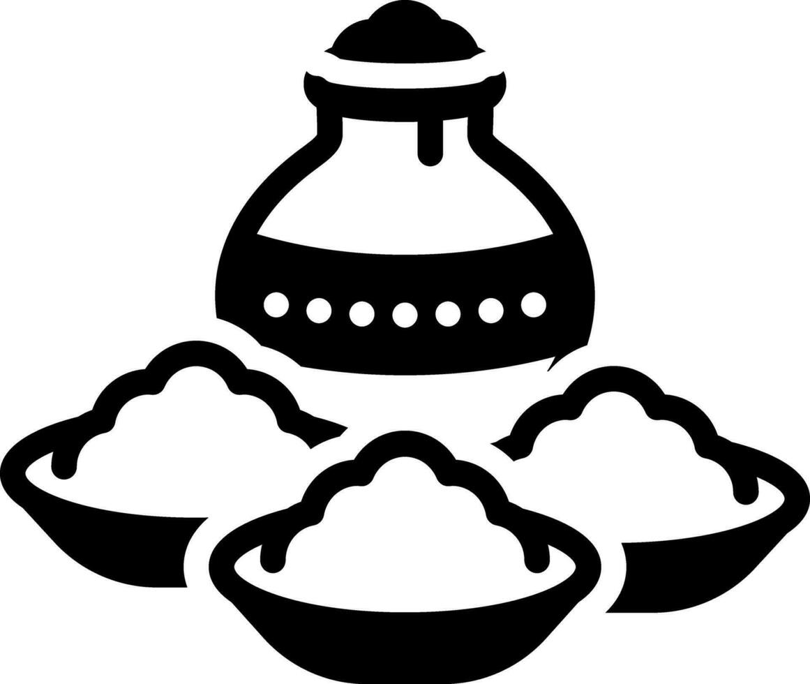 solid icon for tradition vector