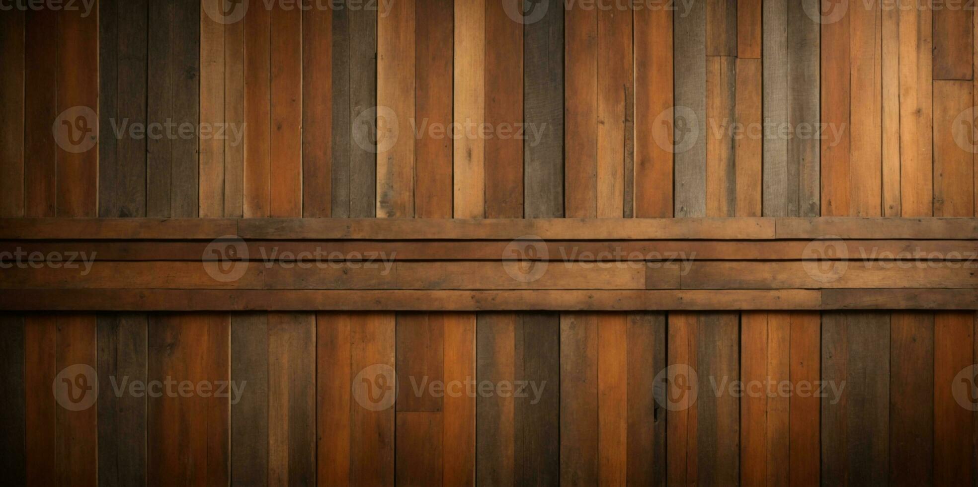 reclaimed wood Wall Paneling texture. AI generated photo