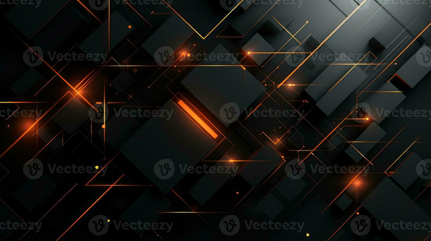 Minimalistic, captivating backdrop with futuristic hint. Generative AI photo