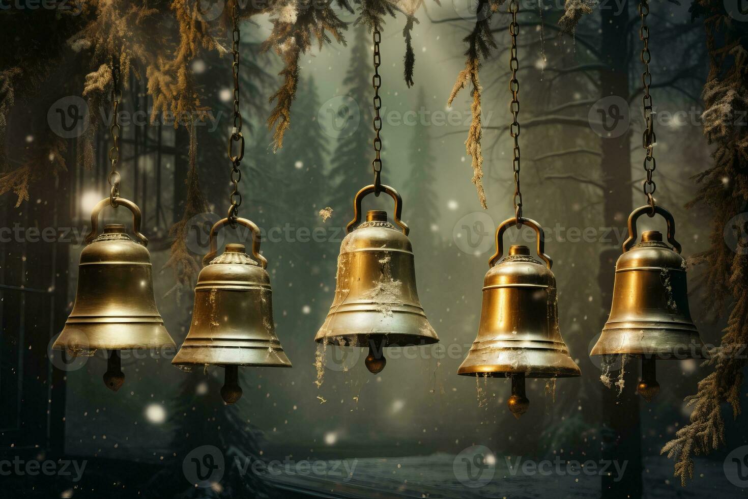 Forgotten bells echoing a timeless holiday melody. Generative AI 29266423 Stock Photo at Vecteezy
