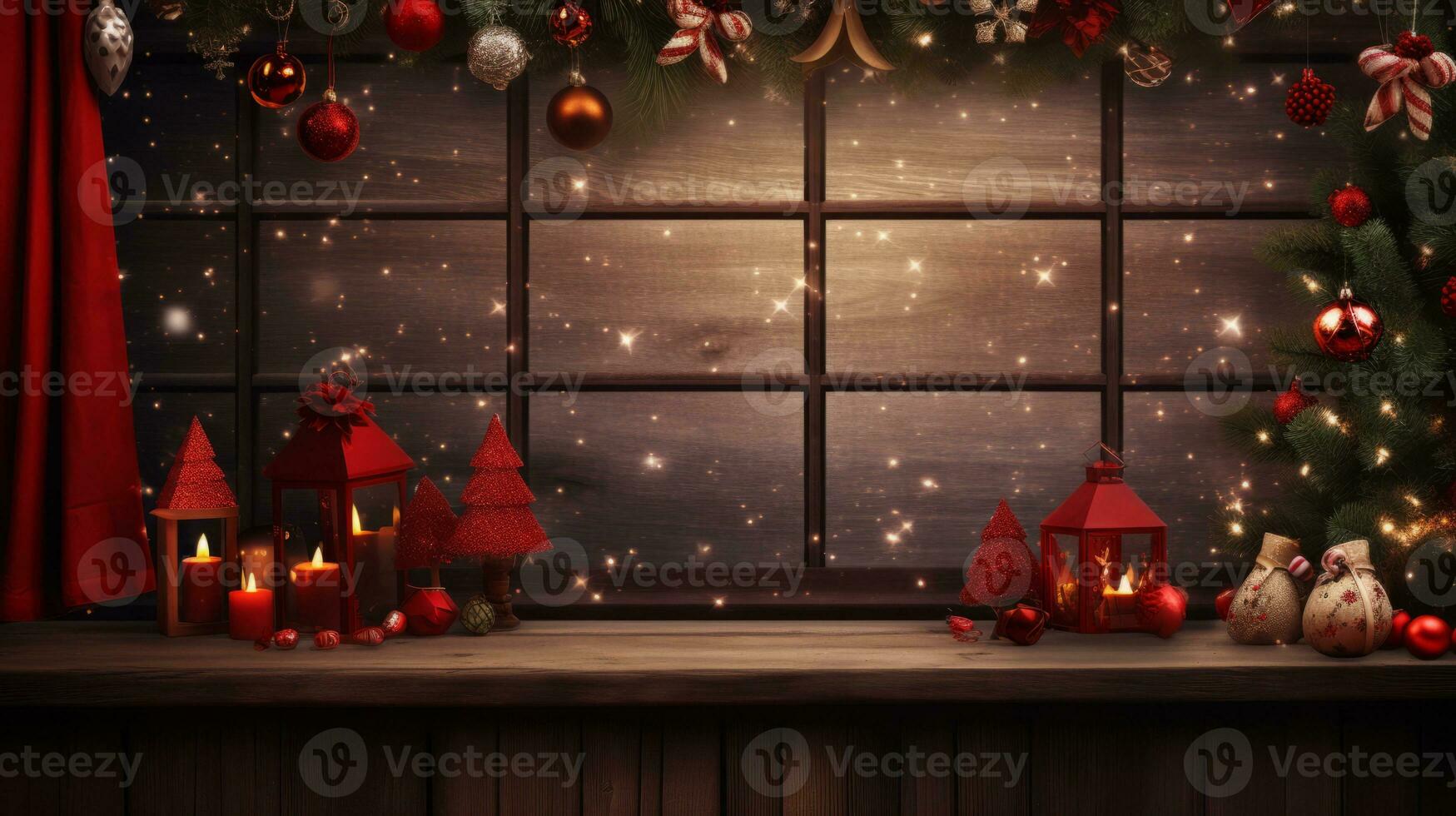 Magic of Christmas with versatile scene. Generative AI photo