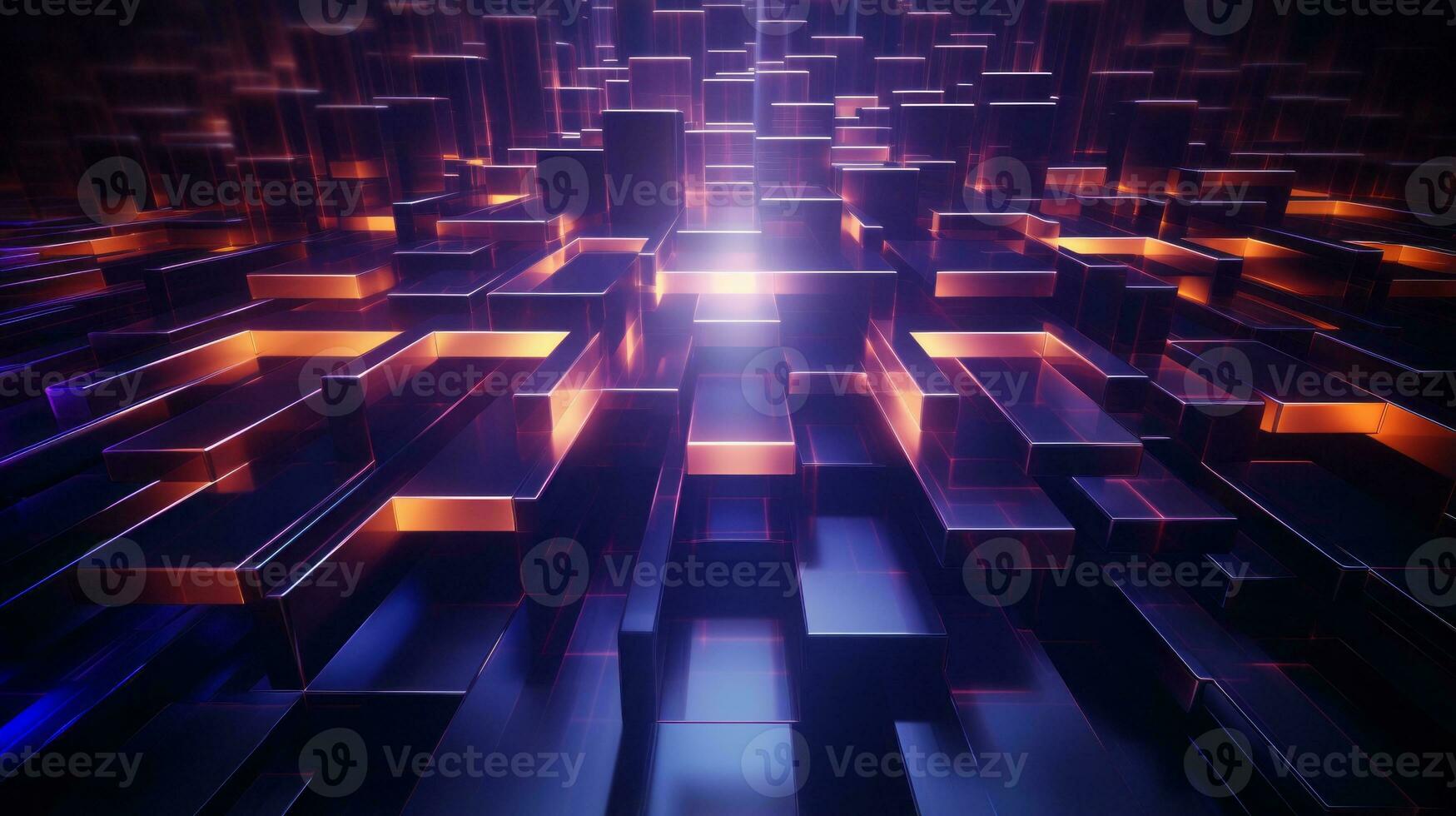 Aesthetic tech fusion design. Generative AI photo