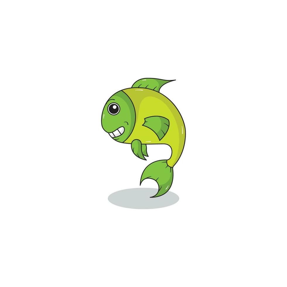 picture of a cute and cute fish swimming 02 vector