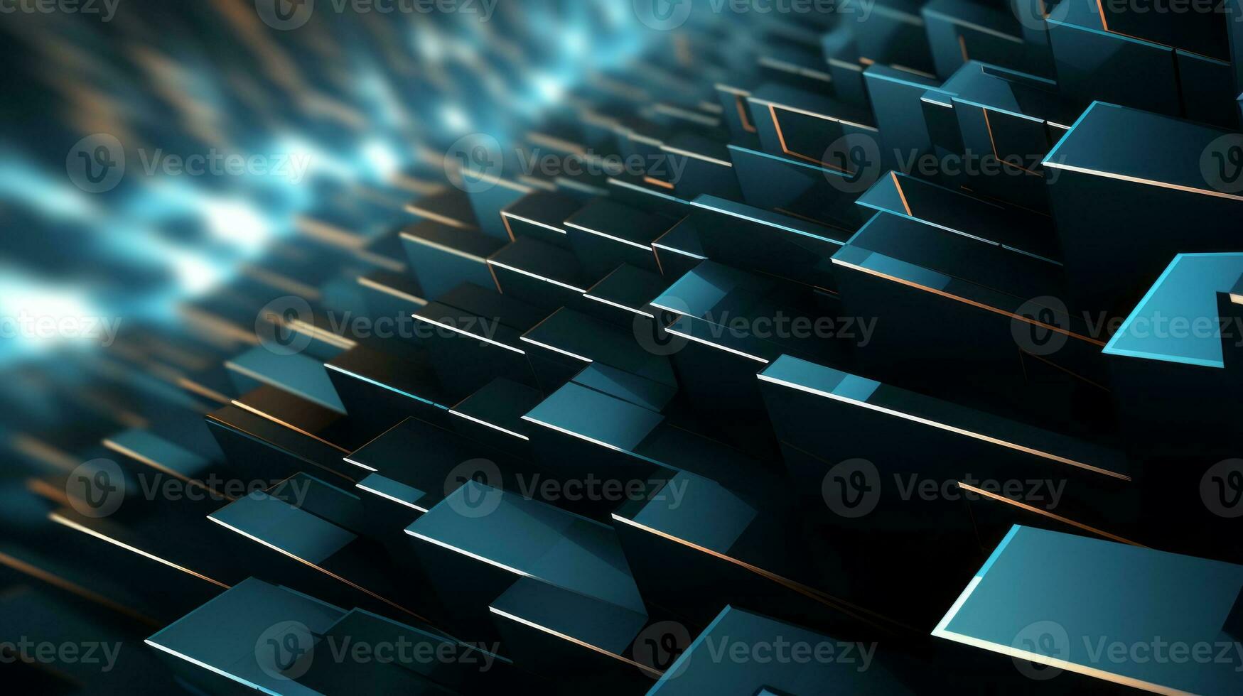 Surreal, high contrast abstract background, futuristic. Generative AI photo