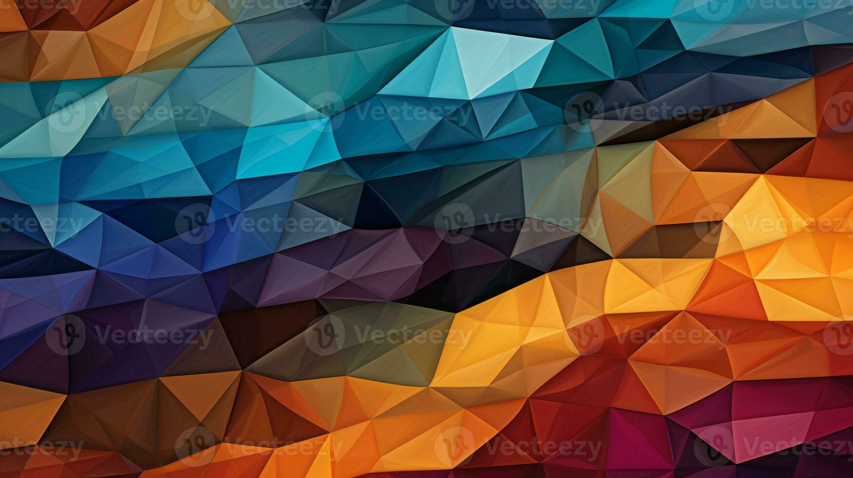 Diverse vibrant abstract background. Generative AI photo