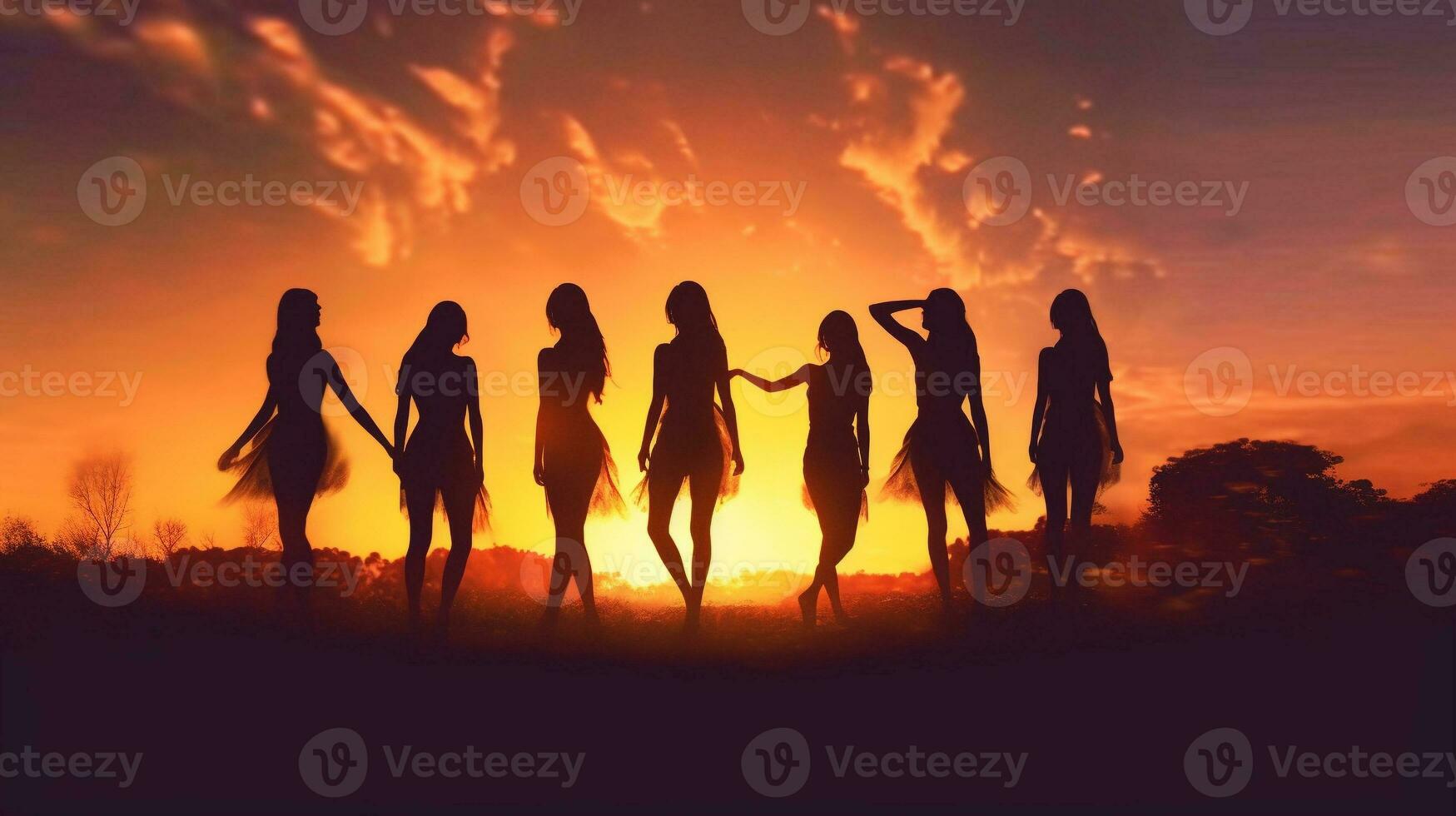 Generative AI, Silhouettes and Sunsets Utilize the golden hour to capture stunning photo