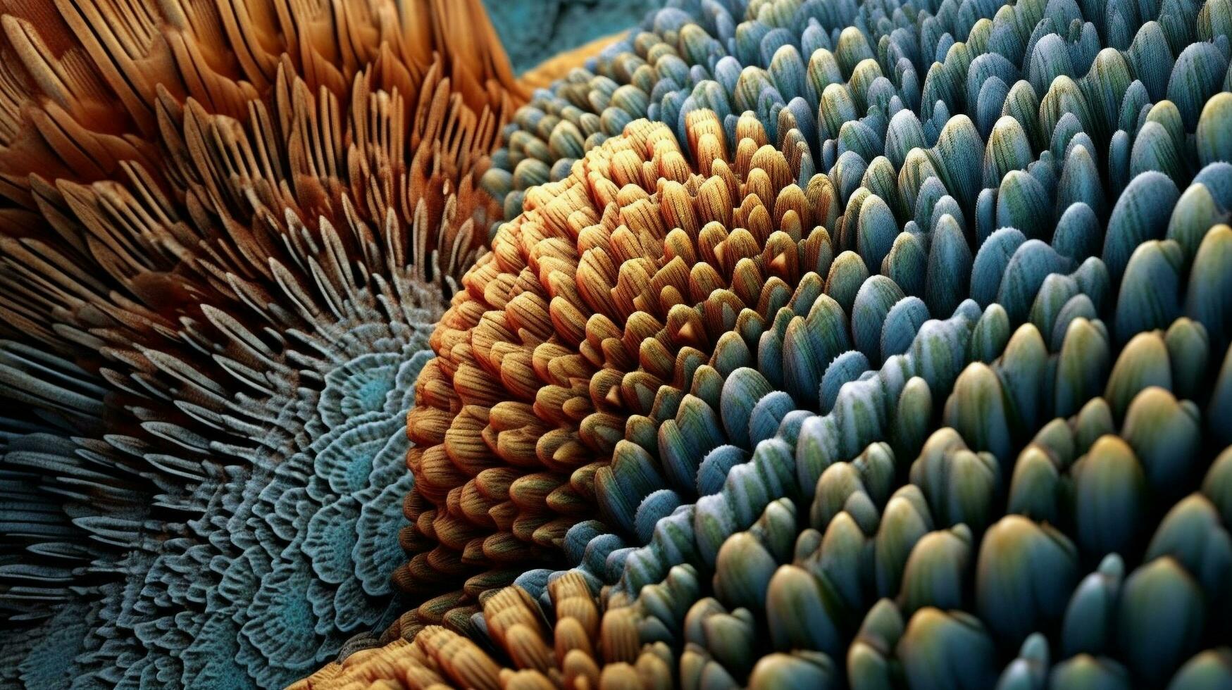 Generative AI, Symphony of Nature's Patterns photo