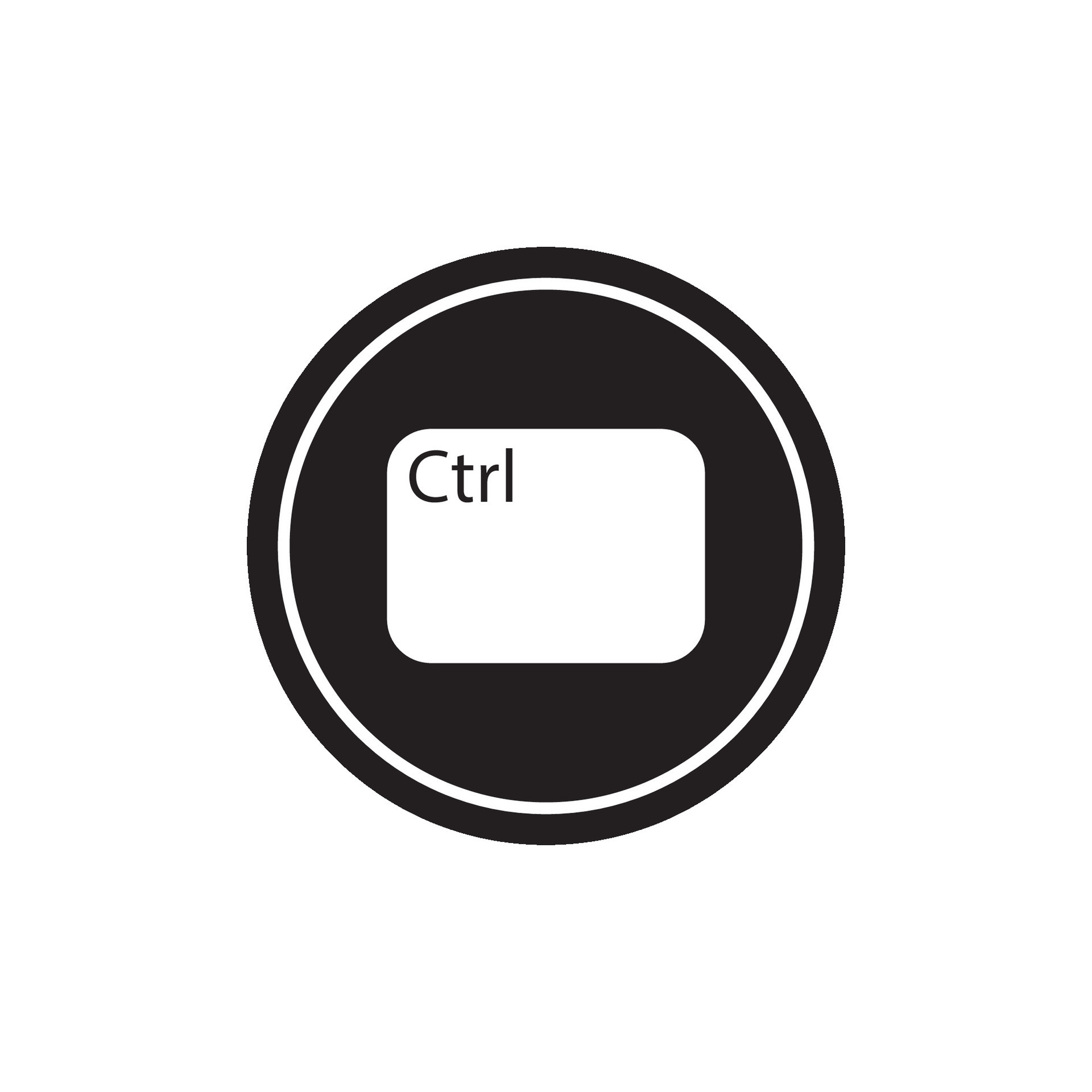 ctrl key icon vector 29269405 Vector Art at Vecteezy
