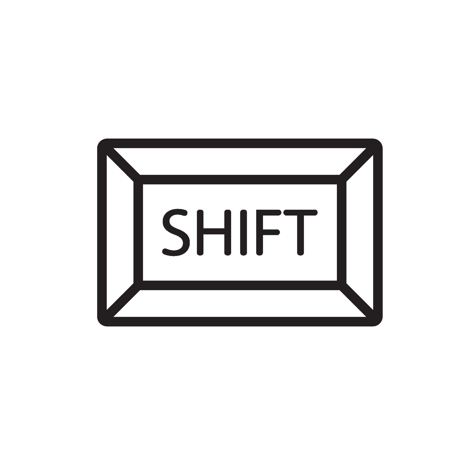 shift key icon vector 29269411 Vector Art at Vecteezy