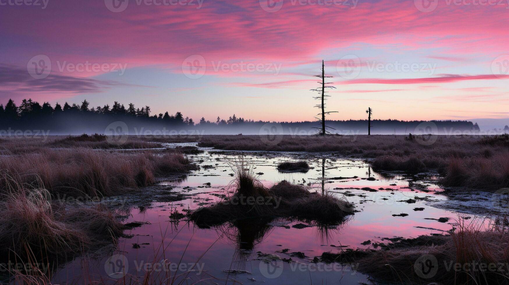 Generative AI, Enigmatic Marshlands photo