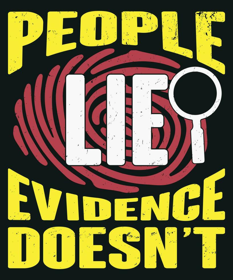 People lie evidence do not 29269942 Vector Art at Vecteezy