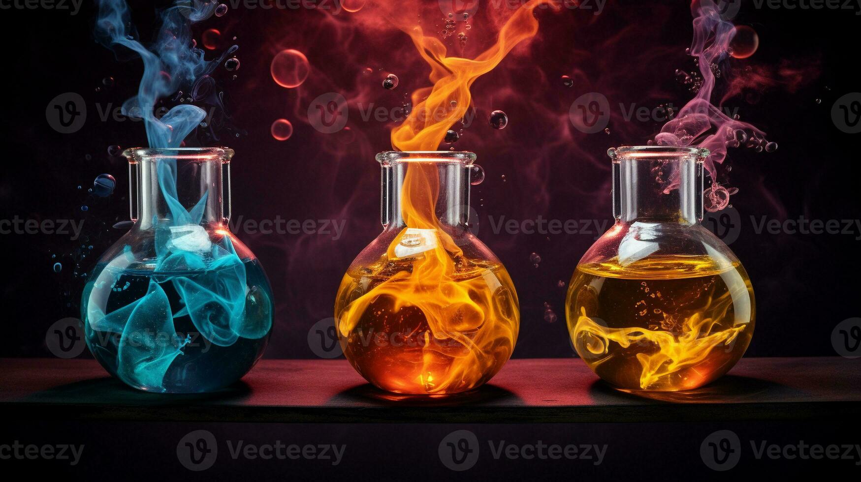 Mystical Alchemical Transformation, AI Generative photo