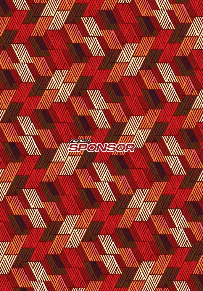 Vector Background Abstract Red for Sport Jersey Sublimation Pattern Texture