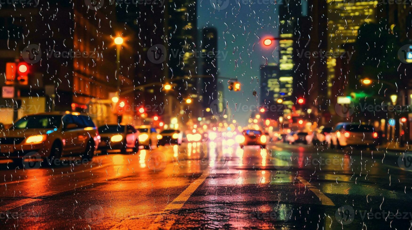 Generative AI, Luminous Metropolis photo