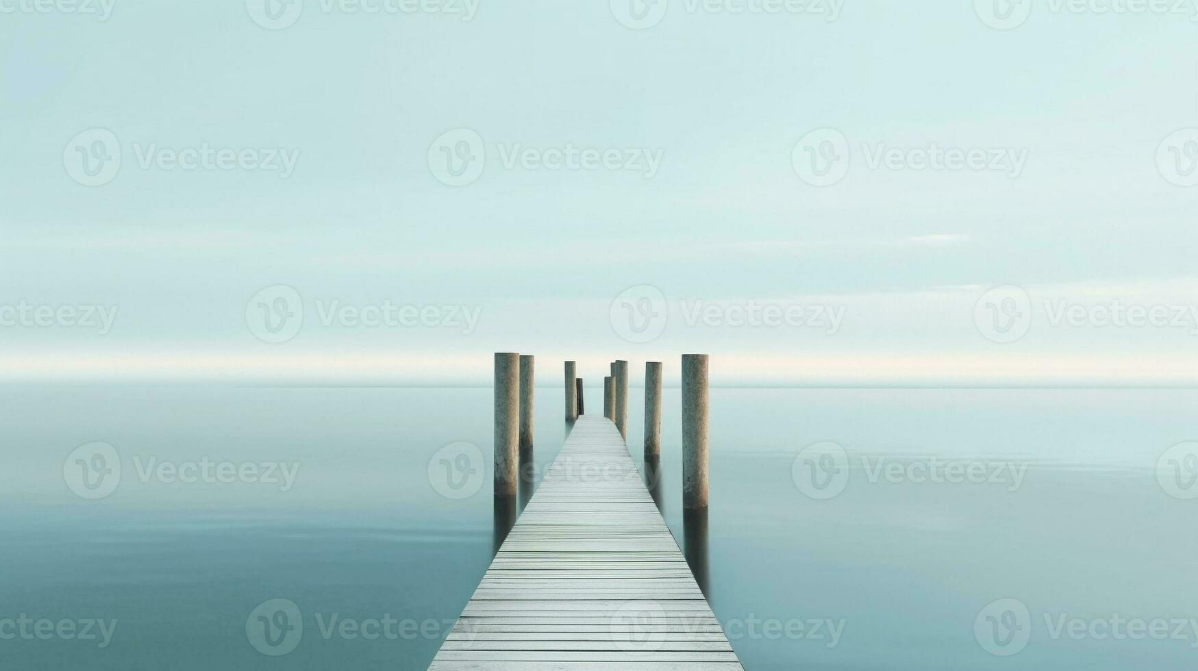 Generative AI, Serenity in Simplicity photo