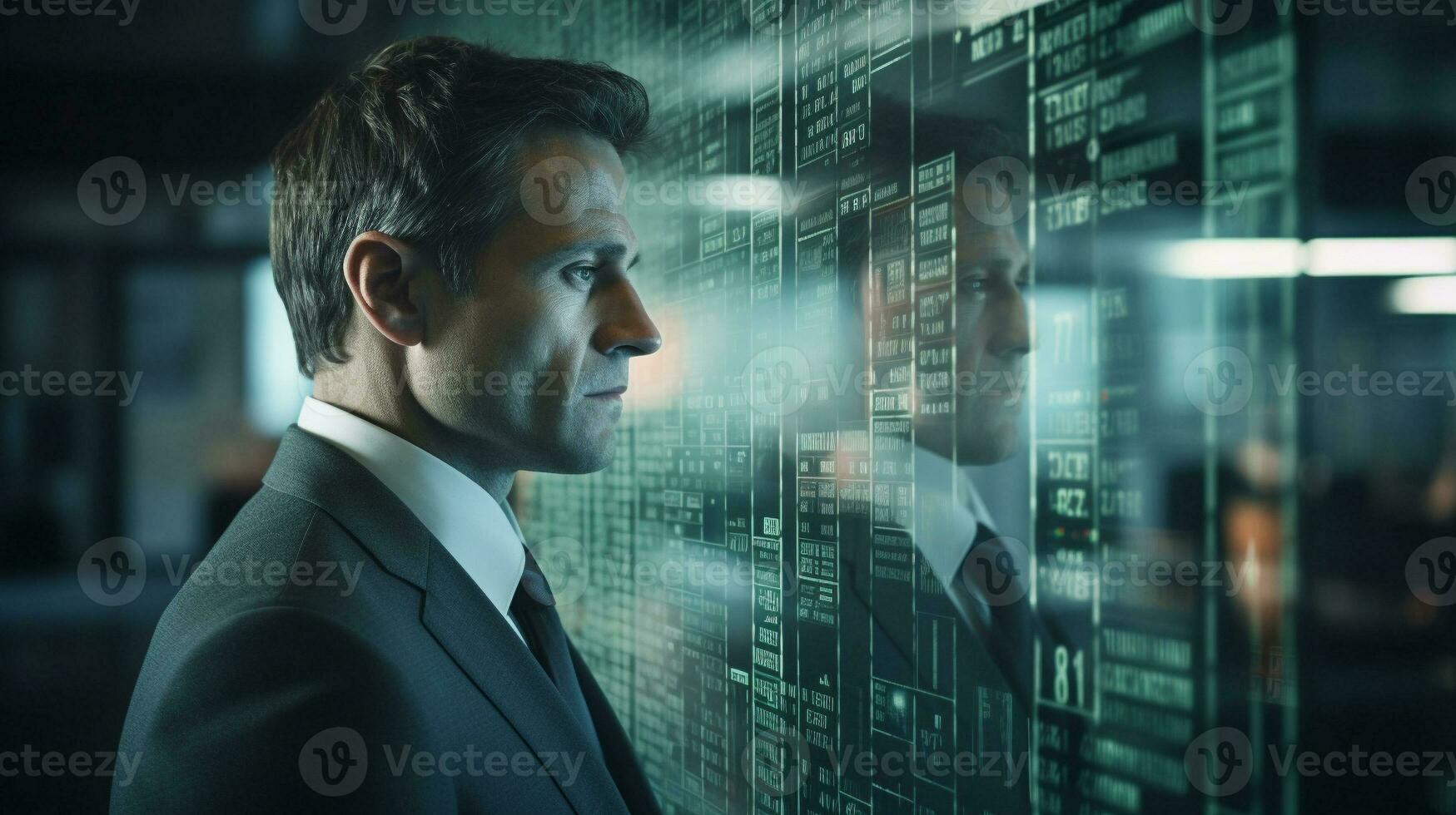 Navigating Business Ventures The Visionary Businessman Charting Success, AI Generative photo