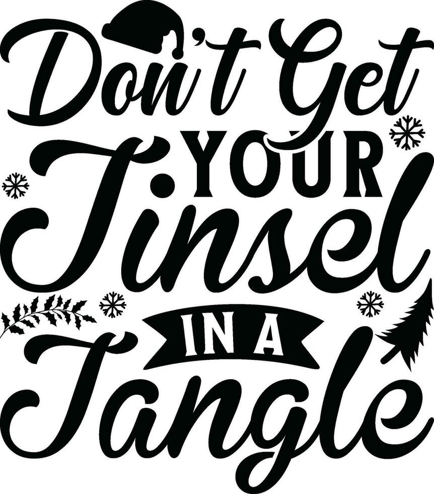 Christmas -  Lettering design for greeting banners, Mouse Pads, Prints, Cards and Posters, Mugs, Notebooks, Floor Pillows and T-shirt prints design. vector