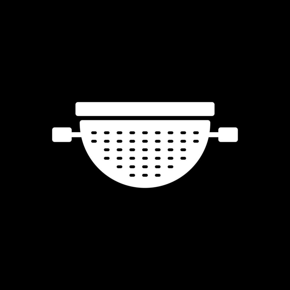 Strainer Vector Icon Design