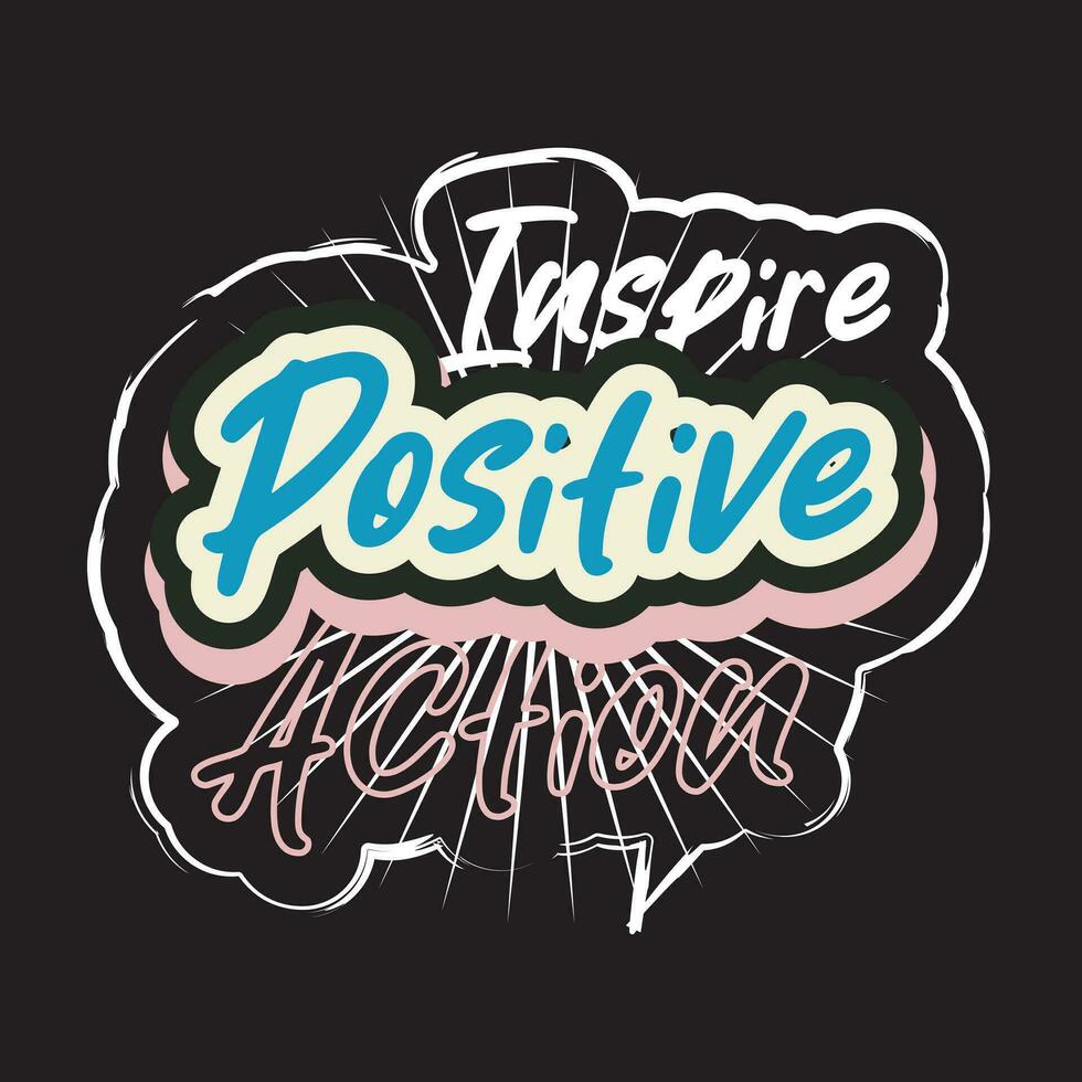 motivacional y inspirador citas letras texto tipografía oscuro t camisa diseño en negro antecedentes vector