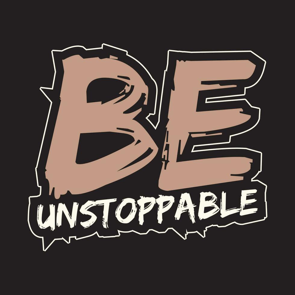 Motivational and inspirational quotes lettering text typography dark t shirt design on black background vector