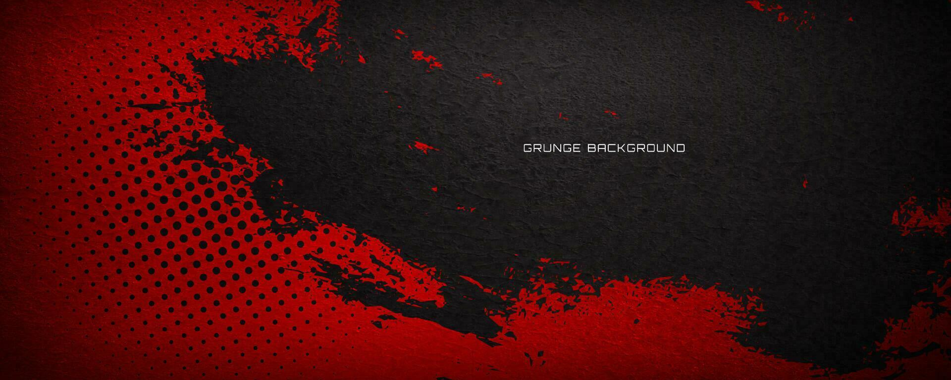 grunge textura efecto antecedentes. afligido áspero oscuro resumen texturizado negro aislado en rojo. gráfico diseño elemento Clásico estilo decoración concepto para pancartas, volantes, tarjeta, o folleto cubrir vector