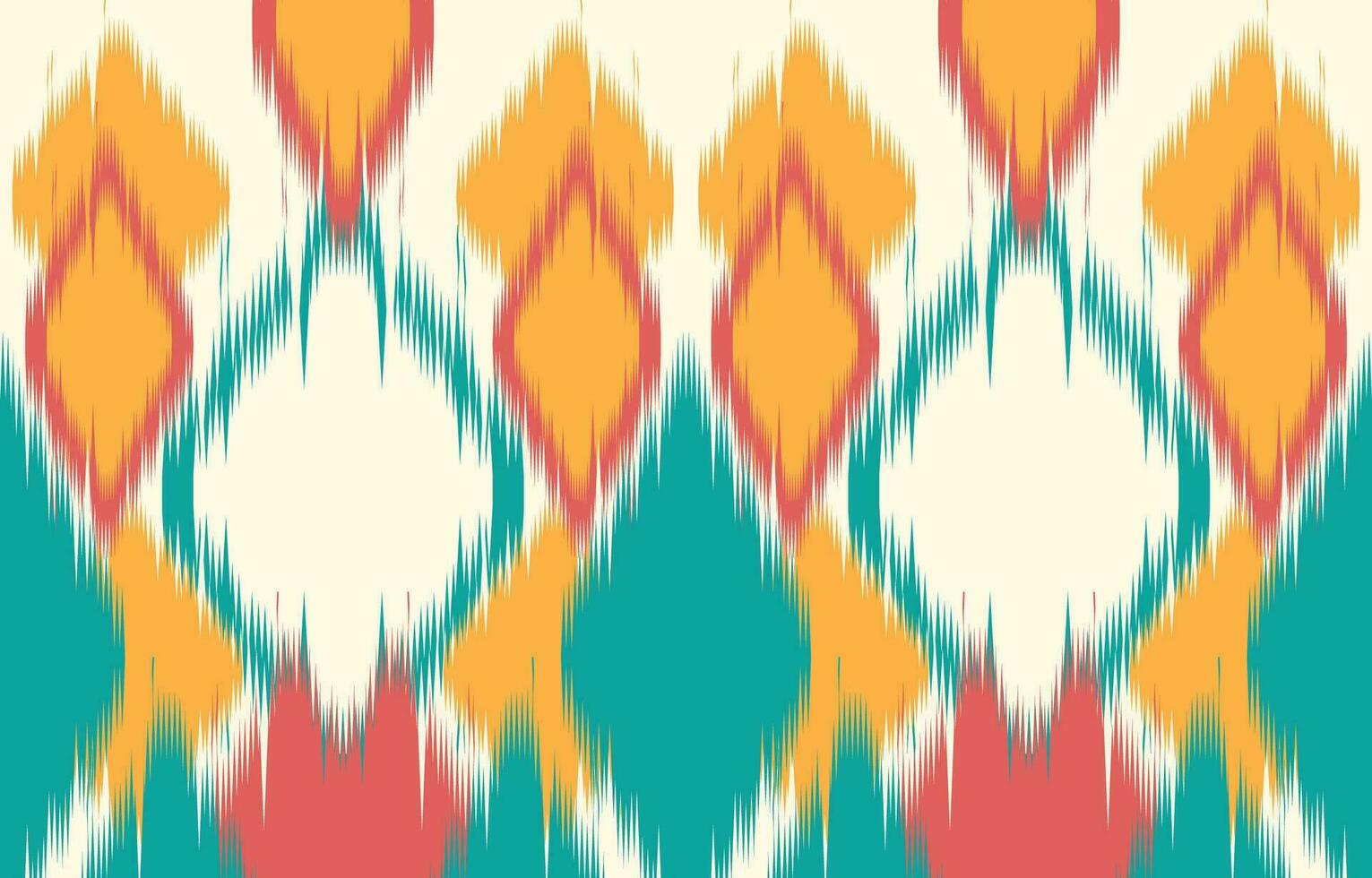 Ethnic abstract ikat art. Aztec ornament print. geometric ethnic pattern seamless  color oriental.  Design for background ,curtain, carpet, wallpaper, clothing, wrapping, Batik, vector illustration.