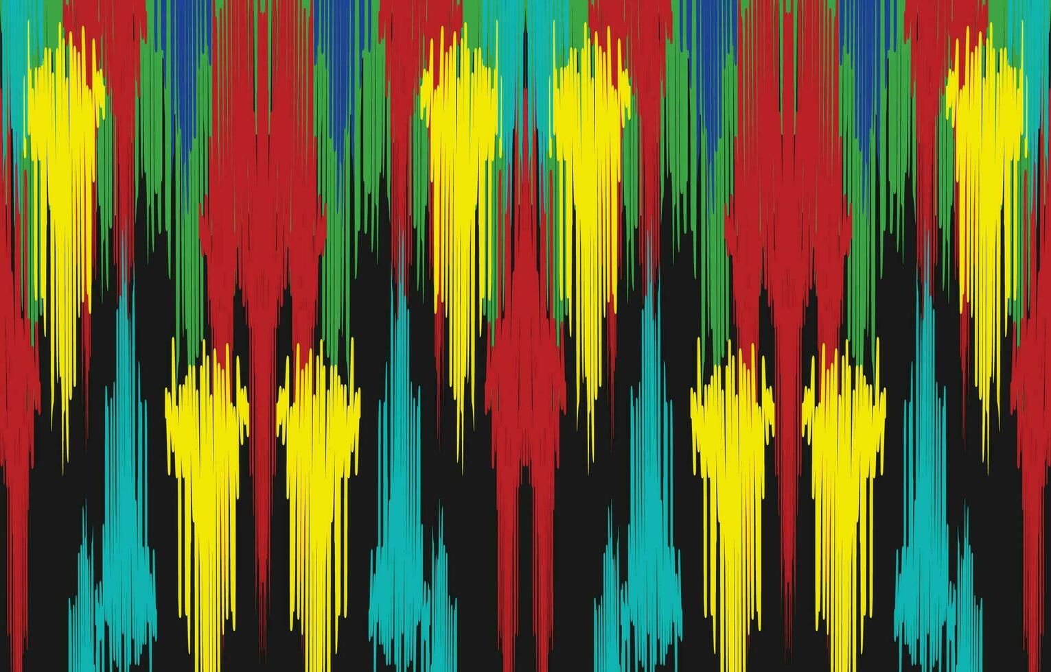 Ethnic abstract ikat art. Aztec ornament print. geometric ethnic pattern seamless  color oriental.  Design for background ,curtain, carpet, wallpaper, clothing, wrapping, Batik, vector illustration.