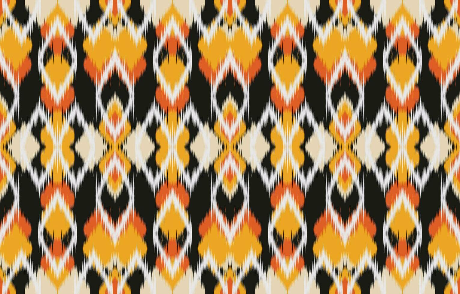 Ethnic abstract ikat art. Aztec ornament print. geometric ethnic pattern seamless  color oriental.  Design for background ,curtain, carpet, wallpaper, clothing, wrapping, Batik, vector illustration.