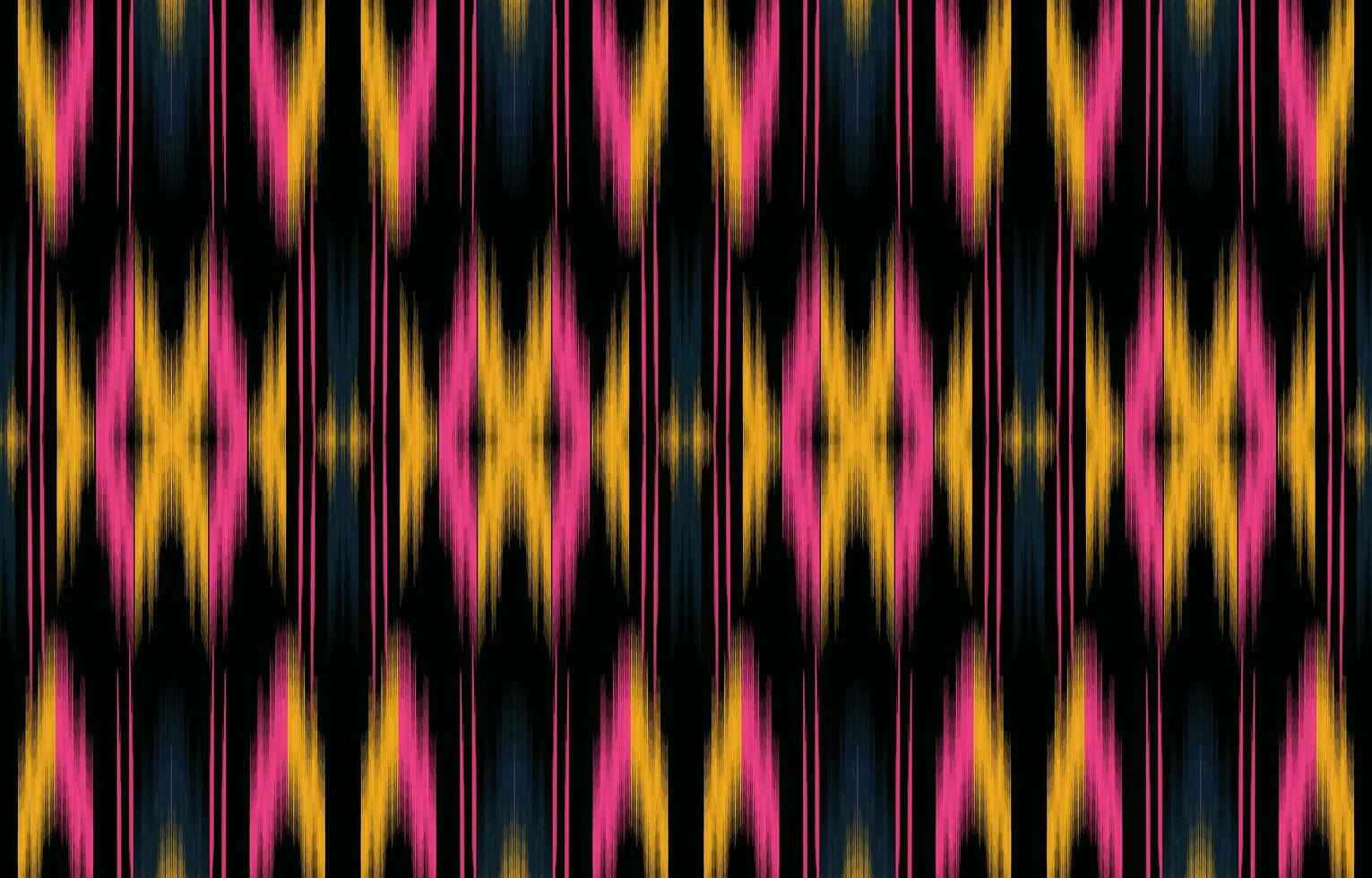 Ethnic abstract ikat art. Aztec ornament print. geometric ethnic pattern seamless  color oriental.  Design for background ,curtain, carpet, wallpaper, clothing, wrapping, Batik, vector illustration.