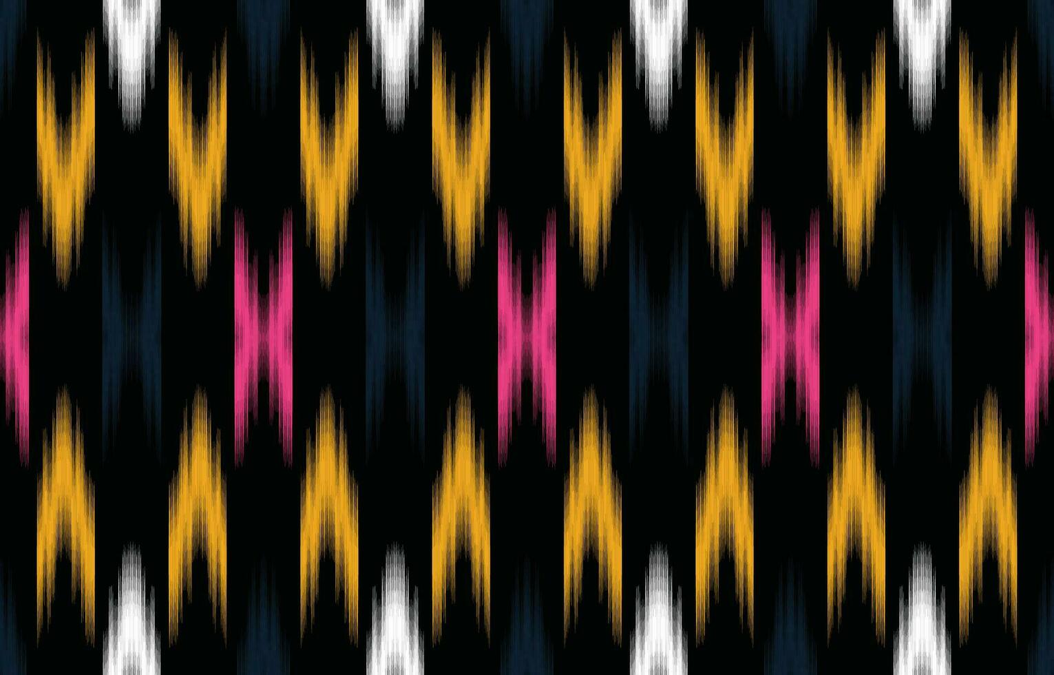 Ethnic abstract ikat art. Aztec ornament print. geometric ethnic pattern seamless  color oriental.  Design for background ,curtain, carpet, wallpaper, clothing, wrapping, Batik, vector illustration.