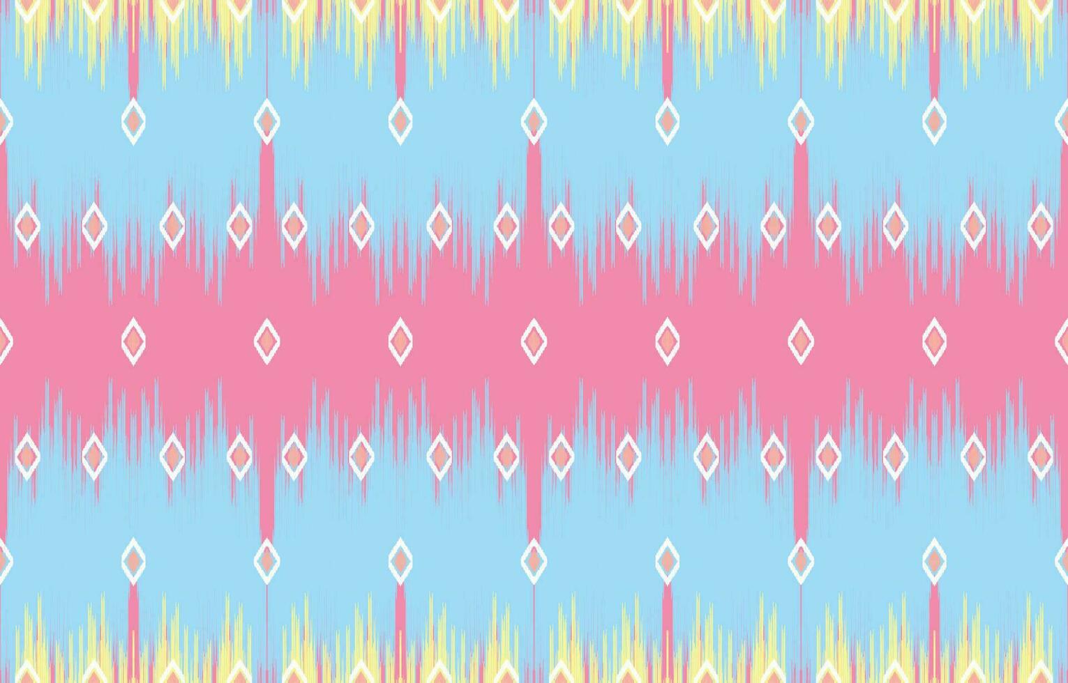Ethnic abstract ikat art. Aztec ornament print. geometric ethnic pattern seamless  color oriental.  Design for background ,curtain, carpet, wallpaper, clothing, wrapping, Batik, vector illustration.