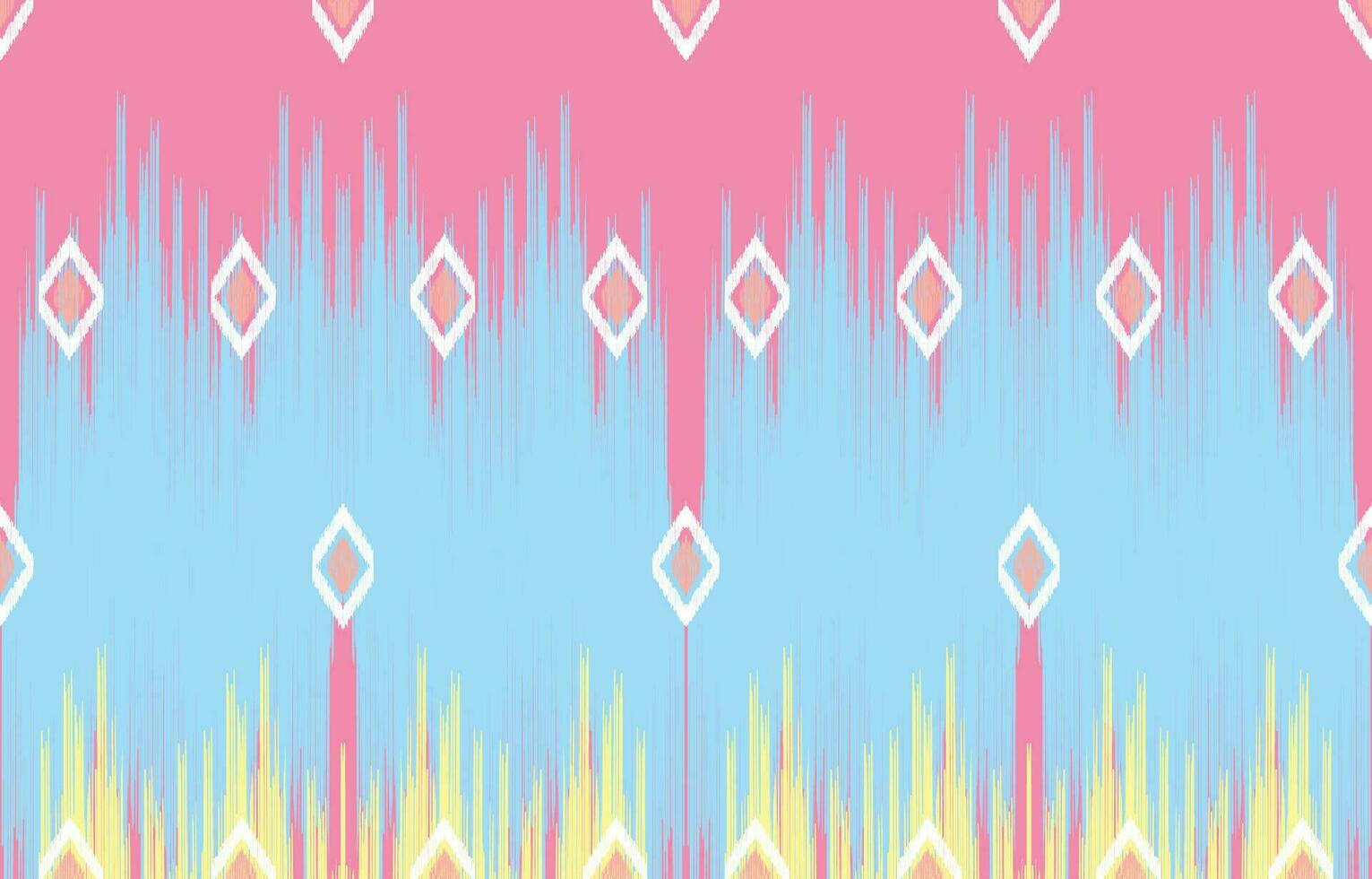 Ethnic abstract ikat art. Aztec ornament print. geometric ethnic pattern seamless  color oriental.  Design for background ,curtain, carpet, wallpaper, clothing, wrapping, Batik, vector illustration.