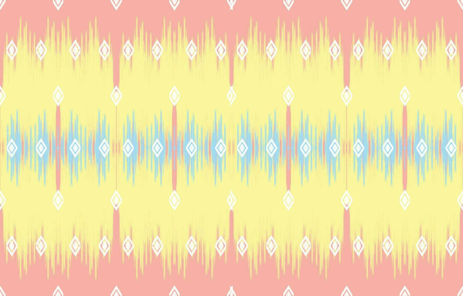 Ethnic abstract ikat art. Aztec ornament print. geometric ethnic pattern seamless  color oriental.  Design for background ,curtain, carpet, wallpaper, clothing, wrapping, Batik, vector illustration.