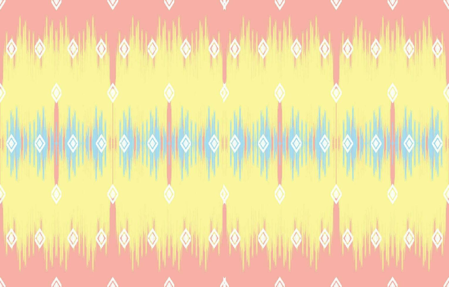 Ethnic abstract ikat art. Aztec ornament print. geometric ethnic pattern seamless  color oriental.  Design for background ,curtain, carpet, wallpaper, clothing, wrapping, Batik, vector illustration.