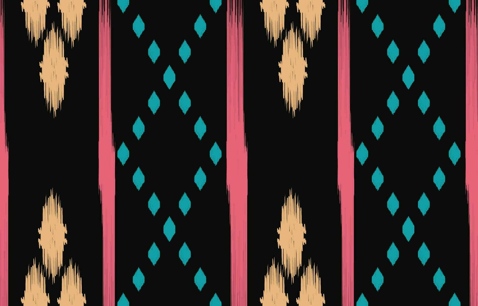 étnico resumen ikat Arte. azteca ornamento impresión. geométrico étnico modelo sin costura color oriental. diseño para antecedentes ,cortina, alfombra, fondo de pantalla, ropa, envase, batik, vector ilustración.