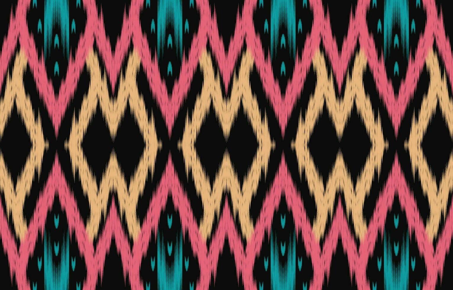 étnico resumen ikat Arte. azteca ornamento impresión. geométrico étnico modelo sin costura color oriental. diseño para antecedentes ,cortina, alfombra, fondo de pantalla, ropa, envase, batik, vector ilustración.